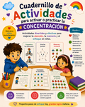 CUADERNILLO DE ACTIVIDADES PARA CONCENTRARSE
