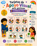 TARJETAS DE APOYO VISUAL PARA GESTIONAR CONDUCTAS